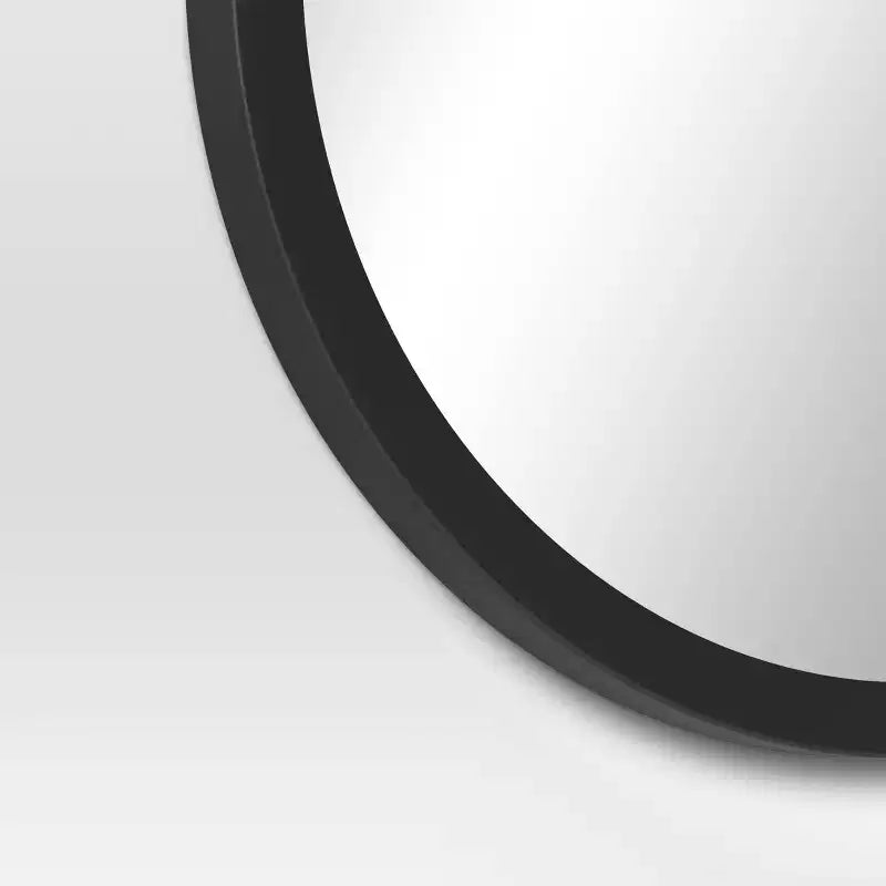 Miroir mural rond noir de 20 po - Room EssentialsMC