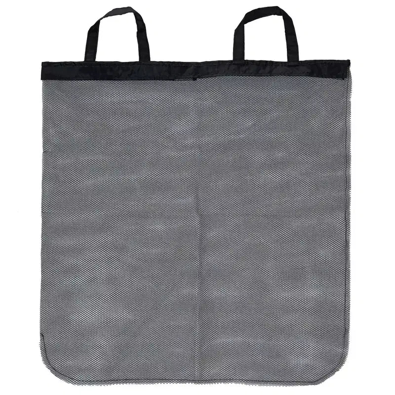Panier à linge avec couvercle, côtés robustes en polyester avec couvercle magnétique attaché, gris
