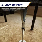 Kings Brand Furniture Pied de support central réglable en hauteur – Pieds de cadre de lit pour pieds de support central – Pied de support de lattes de lit en métal de remplacement