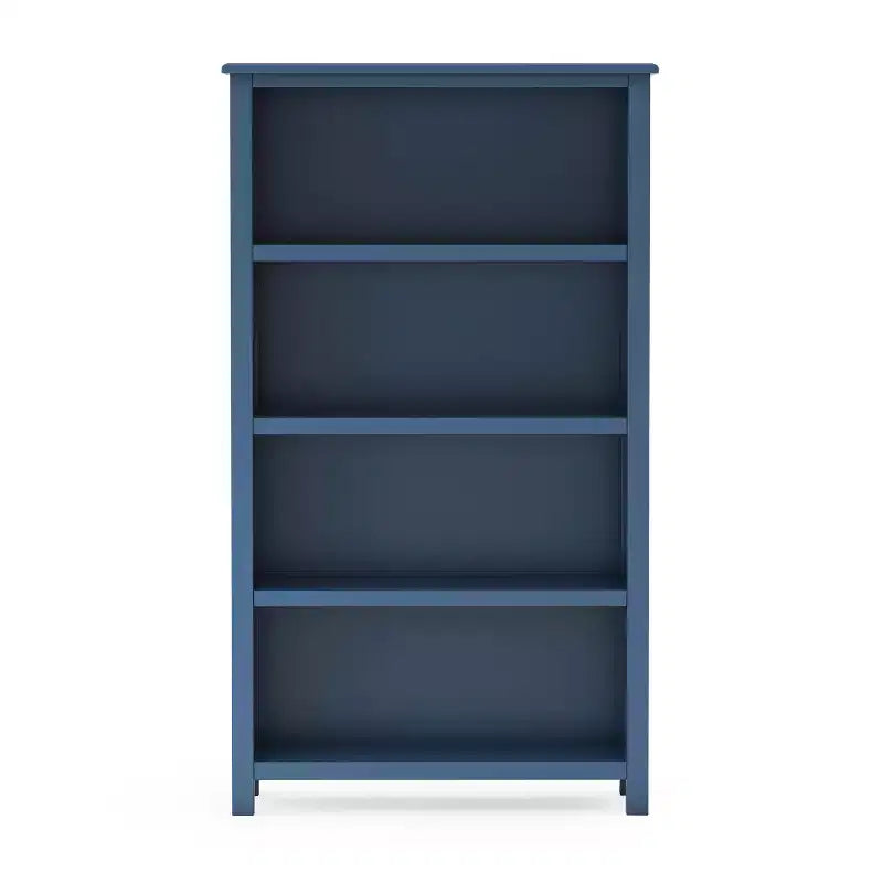 Guidecraft Taiga - Bibliothèque à 4 étagères - Unité de rangement et bibliothèque de 54 po pour chambres à coucher ou salles de jeux, Meuble en bois pour livres, jouets, fournitures scolaires