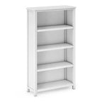 Guidecraft Taiga - Bibliothèque à 4 étagères - Unité de rangement et bibliothèque de 54 po pour chambres à coucher ou salles de jeux, Meuble en bois pour livres, jouets, fournitures scolaires