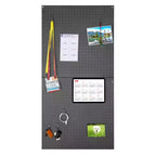 Seville Classics UltraHD Ensemble de 2 panneaux perforés avec 23 crochets assortis, 24 L x 24 P