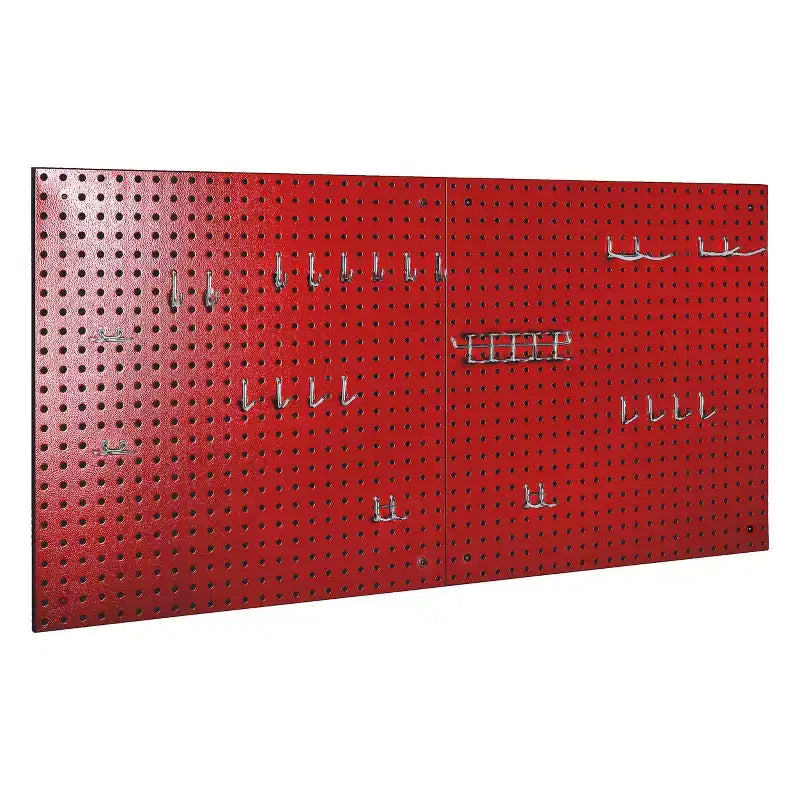 Seville Classics UltraHD Ensemble de 2 panneaux perforés avec 23 crochets assortis, 24 L x 24 P