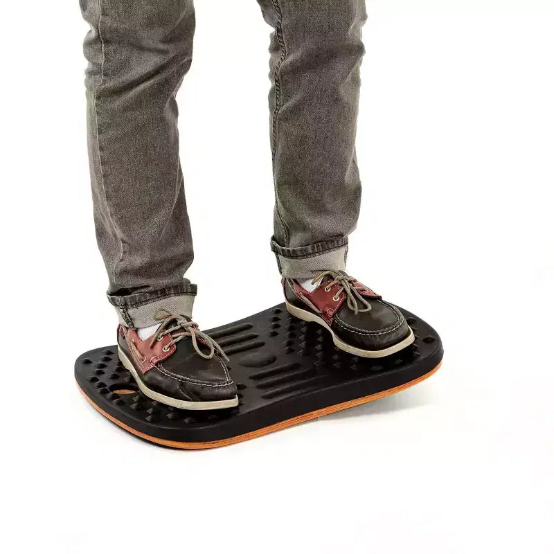 Tapis d'équilibre à bascule en bois anti-fatigue premium Seville Classics airLIFT