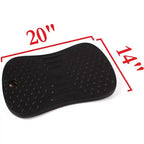 Tapis d'équilibre à bascule en bois anti-fatigue premium Seville Classics airLIFT