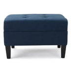 Elegant Blue Ottoman: A Perfect Addition to Your Home Decor