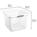 Panier à linge Sterilite, Panier à linge en plastique avec poignées