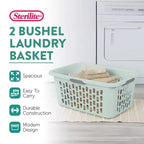 Panier à linge Sterilite, Panier à linge en plastique avec poignées