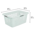 Panier à linge Sterilite, Panier à linge en plastique avec poignées