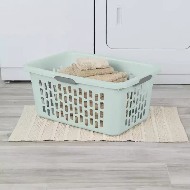 Panier à linge Sterilite, Panier à linge en plastique avec poignées