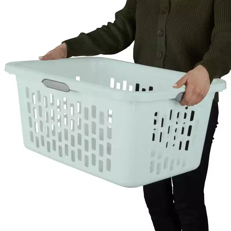 Panier à linge Sterilite, Panier à linge en plastique avec poignées