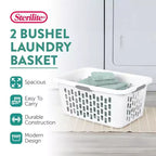 Panier à linge Sterilite, Panier à linge en plastique avec poignées