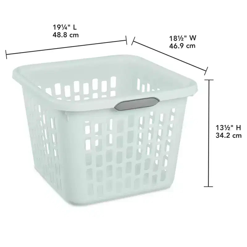 Panier à linge Sterilite, Panier à linge en plastique avec poignées