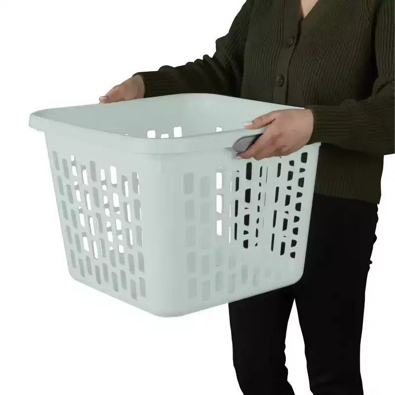 Panier à linge Sterilite, Panier à linge en plastique avec poignées