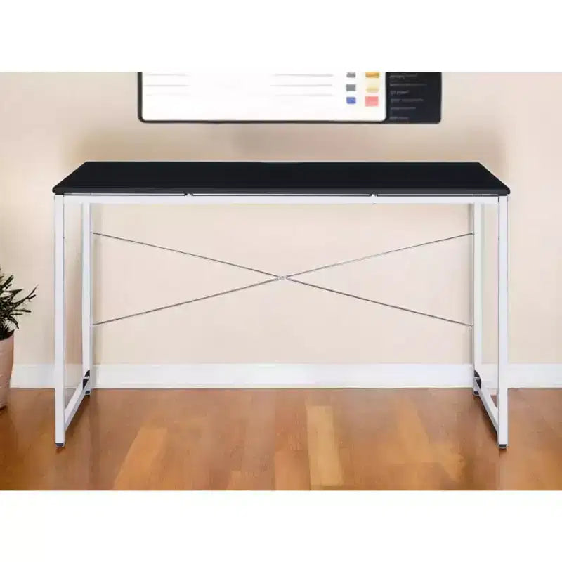 Bureau 47 po noir et argent HomeRoots