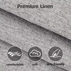 Canapé-lit convertible Dyonery 2-en-1 avec méridienne de rangement réversible pour chambre 81 – Canapé d'angle en L avec poches latérales