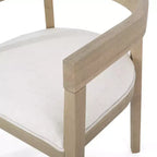 Ensemble de salle à manger 7 pièces contemporain Christopher Knight Home Sticks avec chaises rembourrées en hévéa
