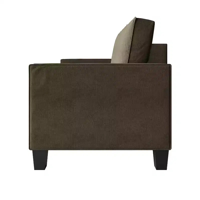 Causeuse à accoudoirs carrés Marcia Home Design