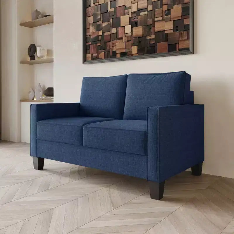 Causeuse à accoudoirs carrés Marcia Home Design