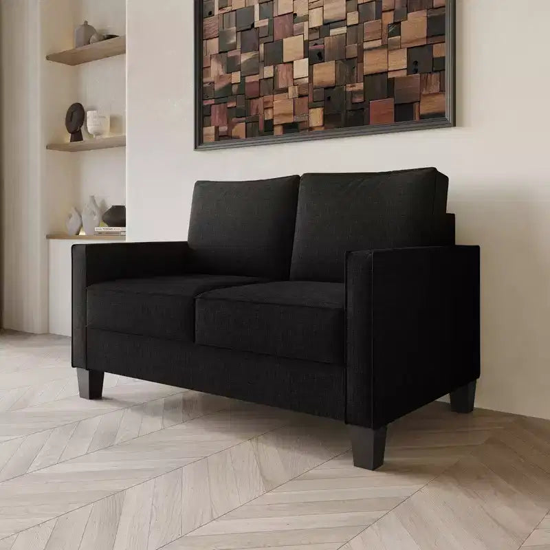 Causeuse à accoudoirs carrés Marcia Home Design
