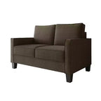Causeuse à accoudoirs carrés Marcia Home Design