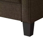Causeuse à accoudoirs carrés Marcia Home Design