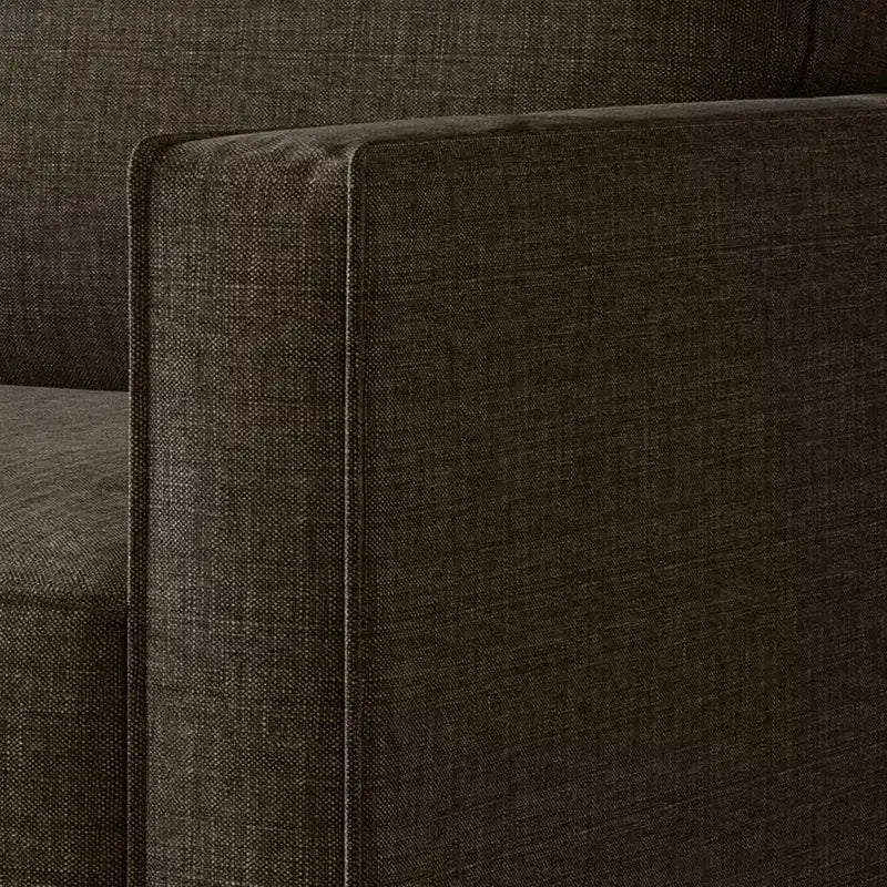 Causeuse à accoudoirs carrés Marcia Home Design
