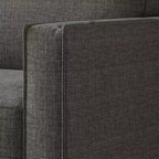 Causeuse à accoudoirs carrés Marcia Home Design