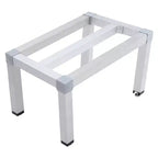 Aluminum Dunnage Rack 1000 Lbs Capacity - Heavy Duty Commercial Storage Rack for Restaurant, Supermarket, Kitchen