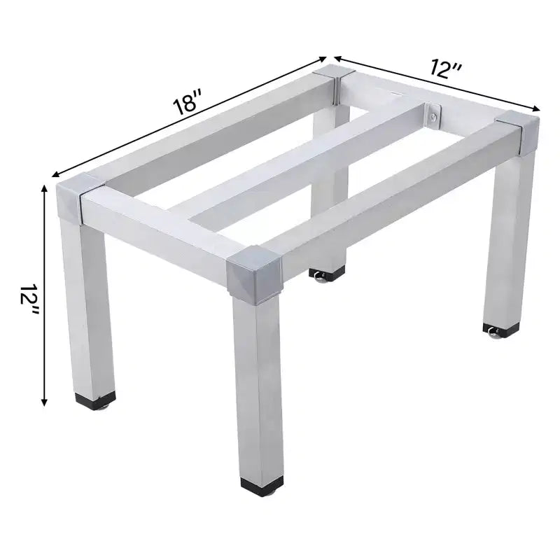 Étagère de Stockage en Aluminium 450 kg Capacité - Étagère Commerciale Robuste pour Restaurant, Supermarché, Cuisine