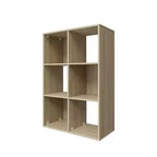 Étagère bibliothèque Homez 3 étagères en bois de 88,8 cm de haut