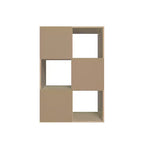 Étagère bibliothèque Homez 3 étagères en bois de 88,8 cm de haut