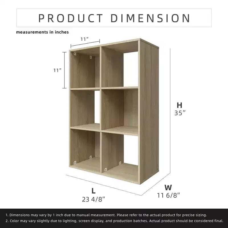 Étagère bibliothèque Homez 3 étagères en bois de 88,8 cm de haut