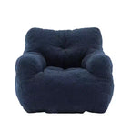 Fauteuil pouf moelleux, canapé paresseux en mousse à mémoire de forme, fauteuil d'appoint résistant à l'usure pour salon, balcon, bureau