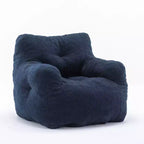 Fauteuil pouf moelleux, canapé paresseux en mousse à mémoire de forme, fauteuil d'appoint résistant à l'usure pour salon, balcon, bureau