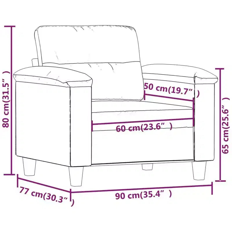 vidaXL Fauteuil d'appoint rembourré en similicuir noir