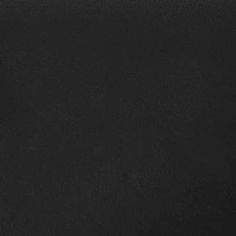 vidaXL Fauteuil d'appoint rembourré en similicuir noir