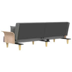 vidaXL Canapé-lit Canapé convertible Canapé de salon Canapé en tissu