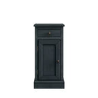 Table de chevet traditionnelle GDFStudio Xena avec 1 tiroir, 1 porte et 2 compartiments