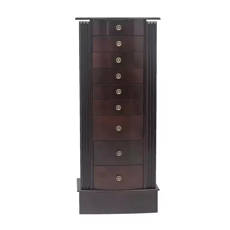 Coffret à bijoux autoportant de 16,9'' de large