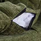 Fauteuil de salon modulable avec éponge entièrement compressible, canapé paresseux pour appartement ou coin lecture