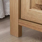 Table de chevet de ferme GDFStudio Harlan avec rangement caché