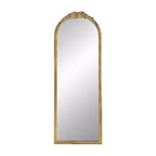 Miroir sur pied en bois 19 x 56 pouces, design intégral