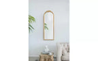 Miroir sur pied en bois 19 x 56 pouces, design intégral