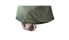 Narwey Panier à linge sale, à suspendre à la porte avec crochets (Vert armée, 65 litres)