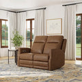 Causeuse inclinable électrique Cedar / Cinder avec appuie-tête et support lombaire – 2 places