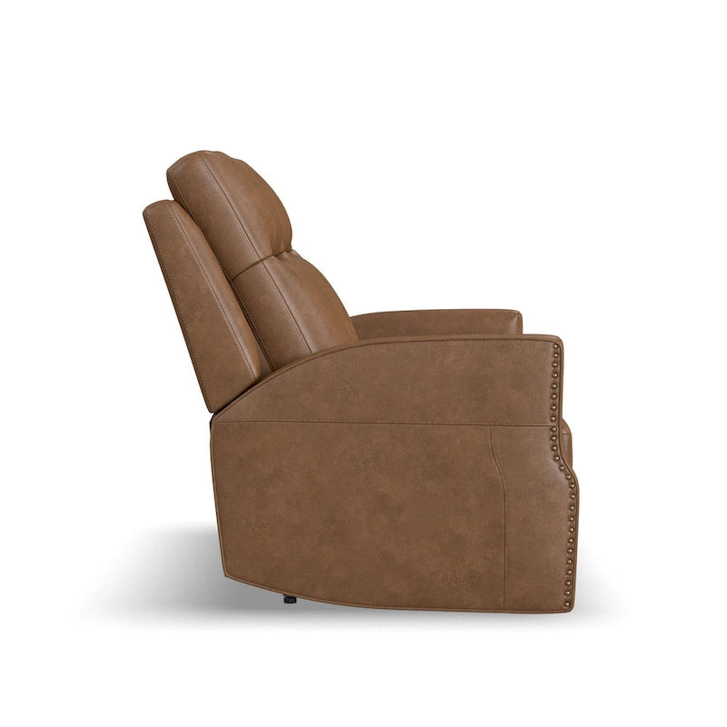 Causeuse inclinable électrique Cedar / Cinder avec appuie-tête et support lombaire – 2 places