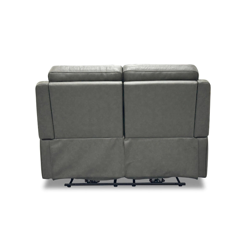 Causeuse inclinable électrique Cedar / Cinder avec appuie-tête et support lombaire – 2 places