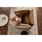 Fauteuil d'appoint surdimensionné en chenille orange, une place, pour salon et chambre