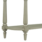Table console étroite avec tiroir et étagère ouverte Gris / Blanc / Beige+Blanc / Bleu marine